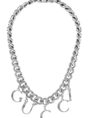 Ожерелье Gucci серебряное