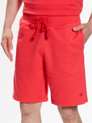 Pantaloni scurți de sport Champion roșu