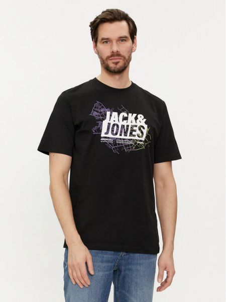 Тениска Jack&jones черно
