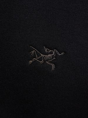 Bluza z kapturem Arcteryx czarna