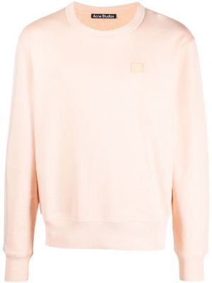 Sweatshirt aus baumwoll Acne Studios pink