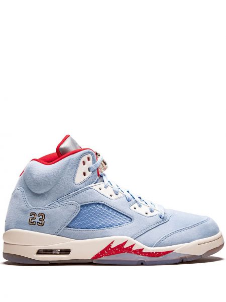 Sneaker Jordan 5 Retro blau