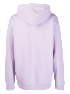 Hoodie en coton à imprimé Kidsuper violet