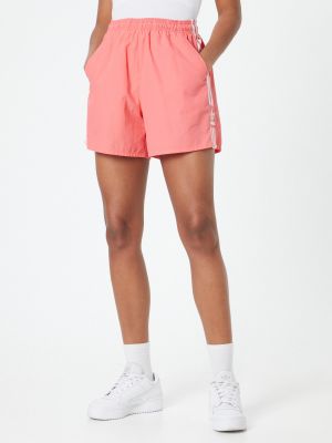 Csíkos sport rövidnadrág Adidas Originals rózsaszín