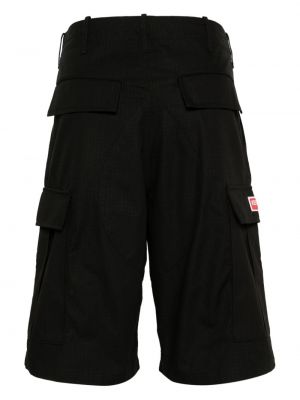 Cargo shorts aus baumwoll Kenzo schwarz