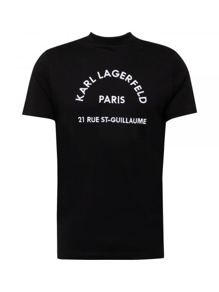Marškinėliai Karl Lagerfeld juoda