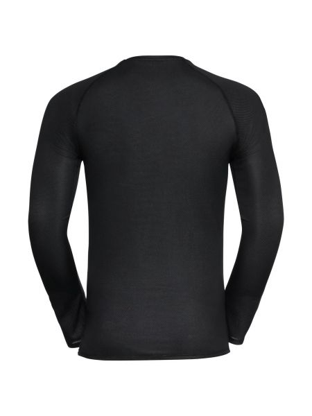 T-shirt a maniche lunghe in maglia Odlo nero