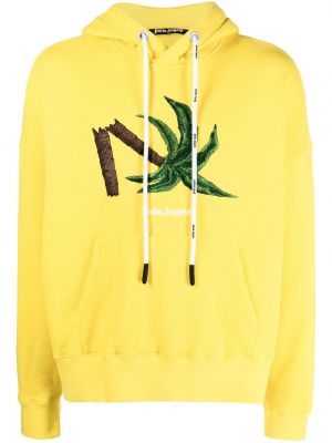 Hoodie Palm Angels giallo