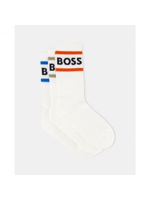 Calcetines deportivos Boss blanco