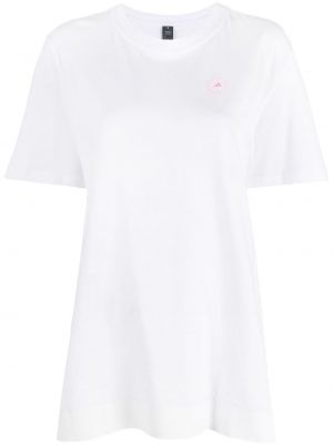 Camiseta con estampado Adidas By Stella Mccartney blanco