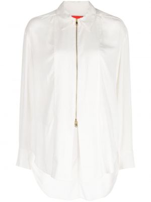 Bluza s patentnim zatvaračem Manning Cartell bijela