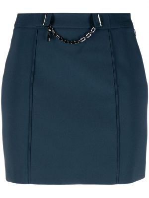 Krepové mini sukně Patrizia Pepe modré