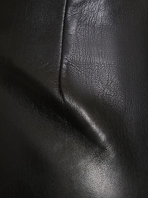 Usnjene kratke hlače iz umetnega usnja The Andamane črna