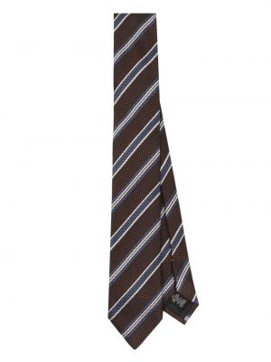 Cravatta di seta in tessuto jacquard Zegna