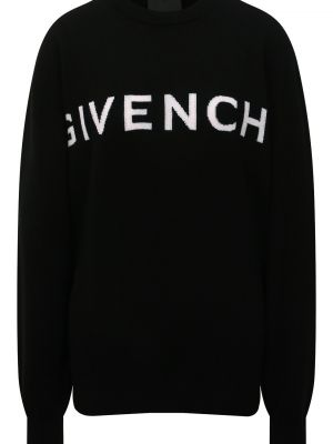Кашемировый пуловер Givenchy черный