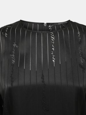 Блузка Armani Exchange черная