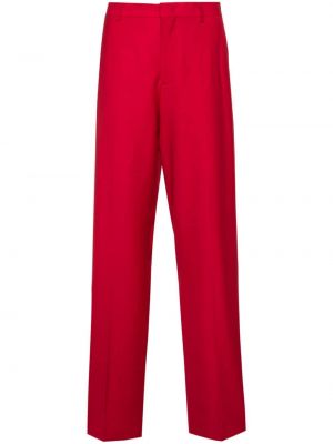 Kalhoty Moschino červené