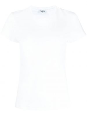T-shirt con scollo tondo Filippa K bianco