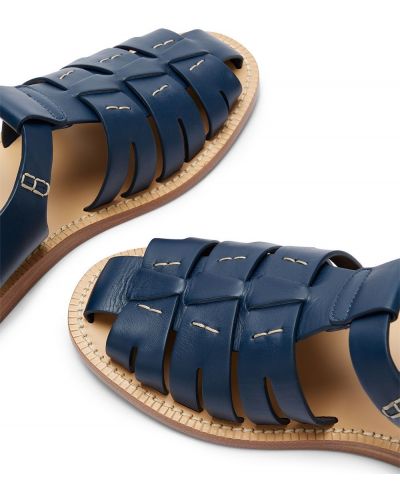 Sandalias con hebilla Dolce & Gabbana azul