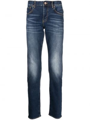 Slank skinny jeans Armani Exchange blå