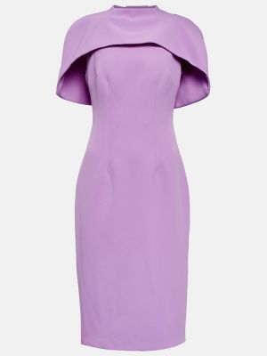 Midi suknele Safiyaa violetinė