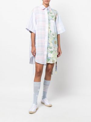Geblümtes hemdkleid mit print Thom Browne