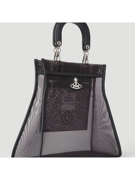 Shopper handtasche Vivienne Westwood schwarz