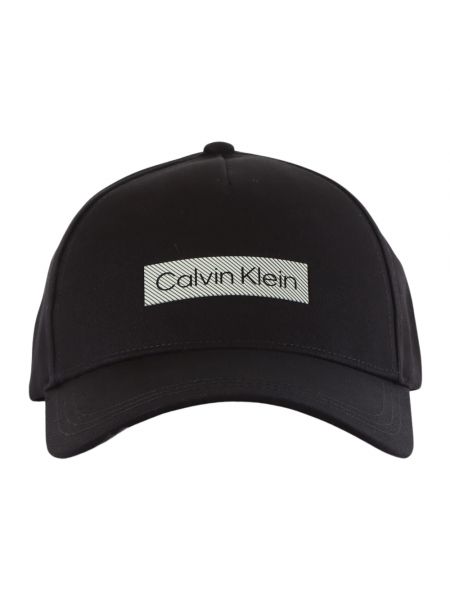 Cap mit print Calvin Klein schwarz