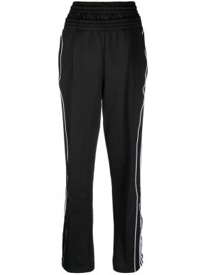 Pantalon de joggings à rayures Adidas noir