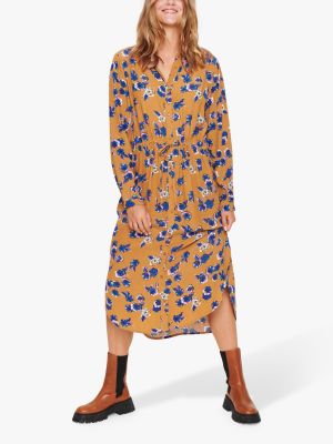 Платье-рубашка в цветочек с принтом Saint Tropez