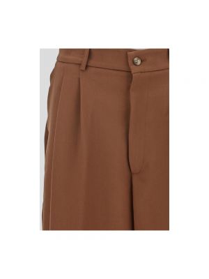 Pantalones bootcut Ombra Milano marrón