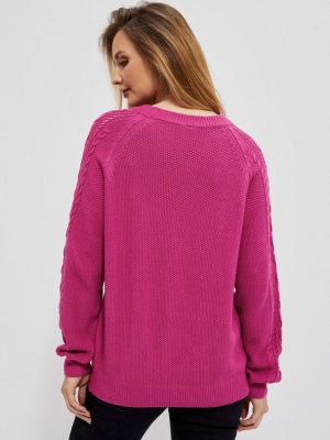 Sweter Moodo różowy