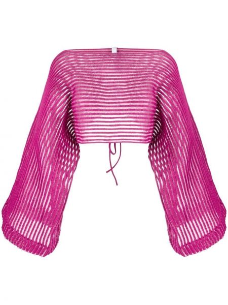 Strick top A. Roege Hove pink