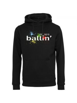 Czarny sweter Ballin Est. 2013