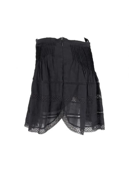 Spódnica bawełniana Isabel Marant Pre-owned czarna
