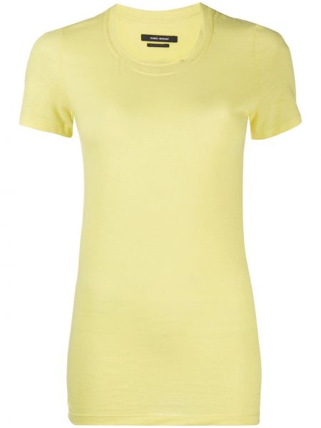 Camiseta manga corta Isabel Marant amarillo