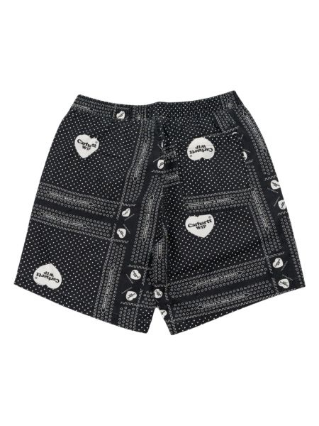 Pantalones cortos de algodón Carhartt Wip negro