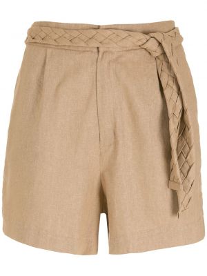 Pantalones cortos Luiza Botto marrón