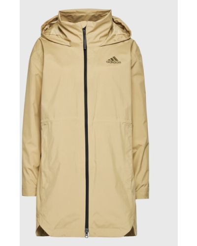Laza szabású esőkabát kabát Adidas bézs