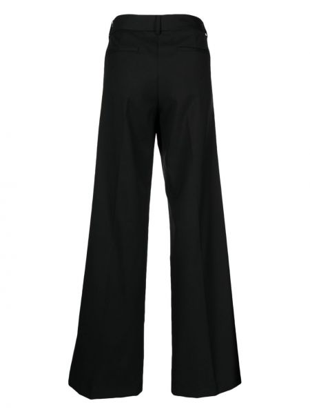 Spodnie wełniane Kiki De Montparnasse czarne