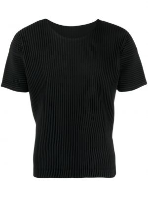 Marškinėliai Homme Plissé Issey Miyake juoda