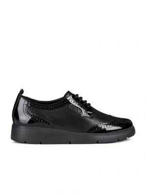 Pantofi oxford Geox negru