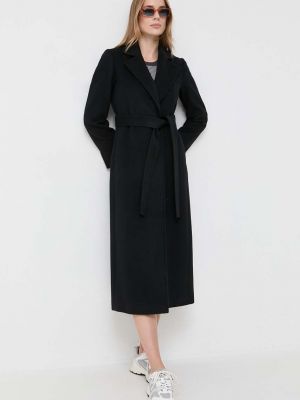 Vlněný kabát Max&co. černý