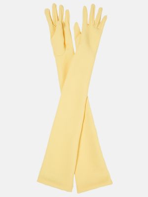 Rękawiczki Emilia Wickstead żółte