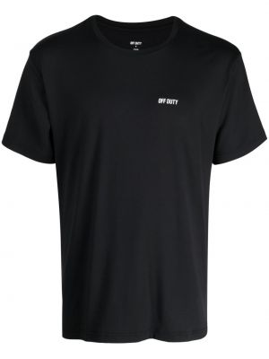 T-shirt à imprimé Off Duty noir