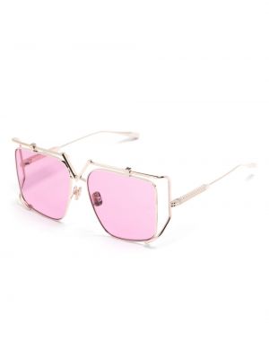Lunettes de soleil oversize Valentino Eyewear rose