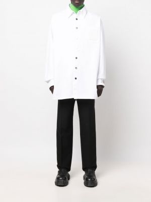 Džinsiniai marškiniai Raf Simons balta