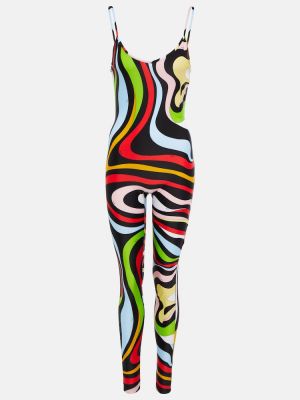 Jersey overall mit print Pucci