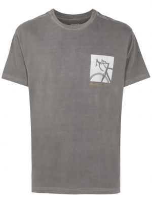 T-shirt à imprimé Osklen gris