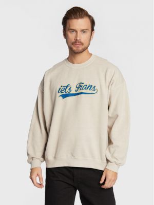 Relaxed fit džemperis Iets Frans… smėlinė